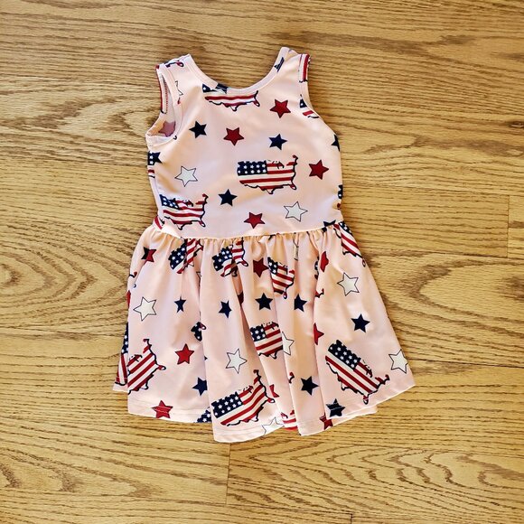 Dot Dot Smile Other - Dot Dot Smile Patriotic Dress 12-24M GUC